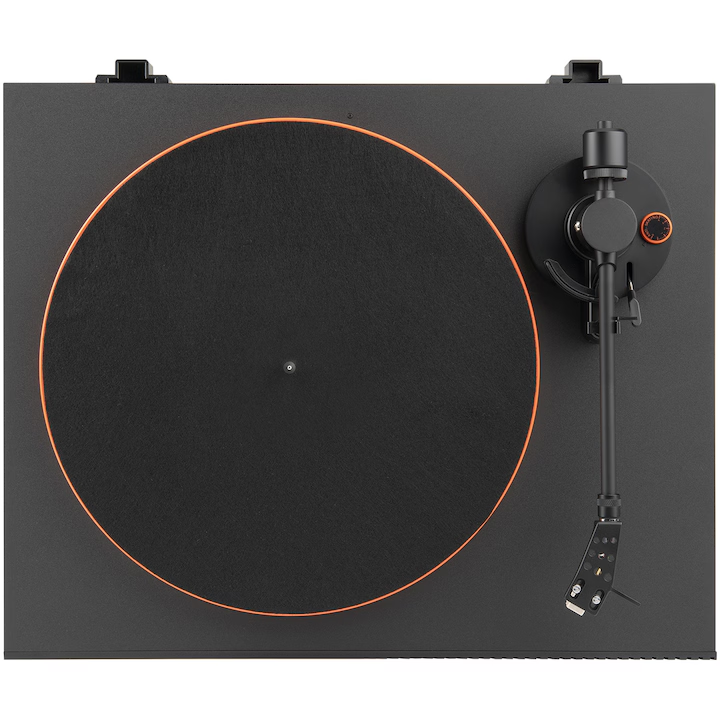 Pick-up JBL Spinner BT, Bluetooth aptX HD, curea, preamplificator phono, 33/45 RPM, negru [3]