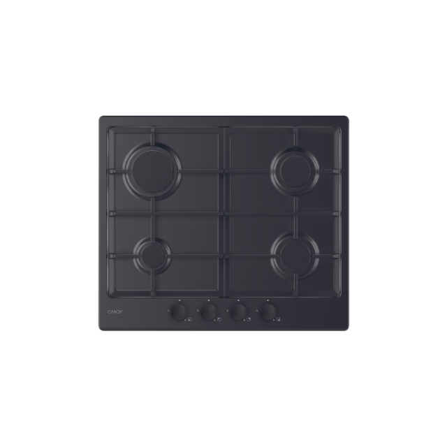 Plita incorporabila CANDY CHG6BRBB, Gaz, 4 arzatoare, negru [1]