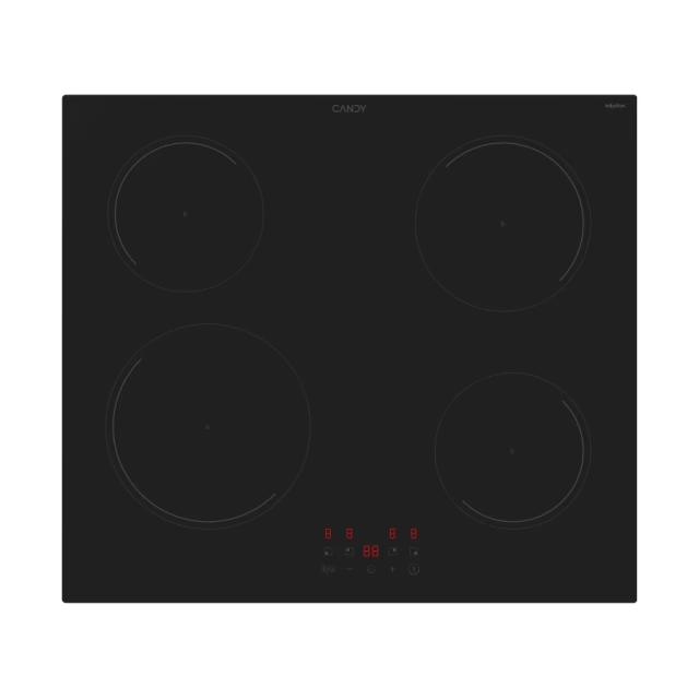 Plita incorporabila Candy CI642CBB, Inductie, Touch control, 4 zone de gatit, Booster, 60 cm, Sticla neagra [2]
