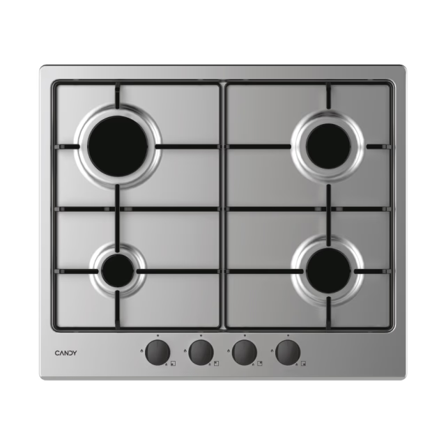 Plita incorporabila Candy CM6PBRX/4U2, Gaz, 4 arzatoare, 60 cm, Inox [1]