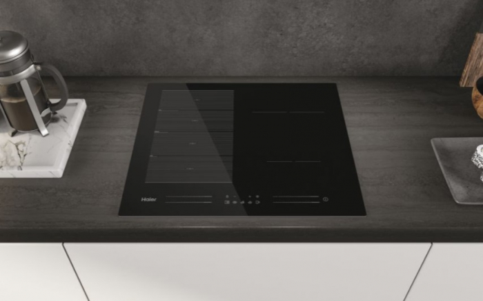 Plita cu inductie incorporabila HAMTP64MC 6 zone de gatit, 60 cm, Negru [2]