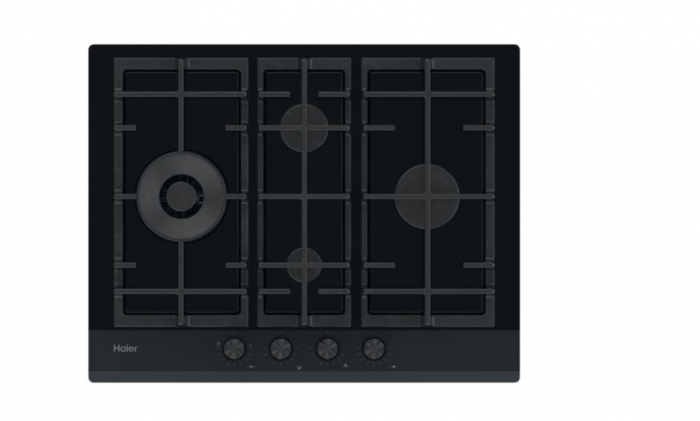 Plita incorporabila pe Gaz HAVG5D4HB, seria 6, 4 arzatoare, 65 cm, Negru [1]
