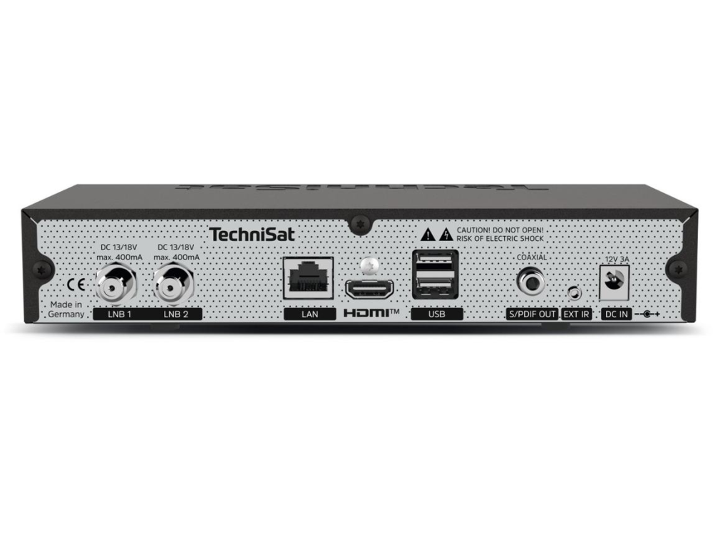 Receiver satelit 4K TechniSat DIGIPLUS UHD S2, DVB-S2, CI+, PVR, USB, HDMI [2]