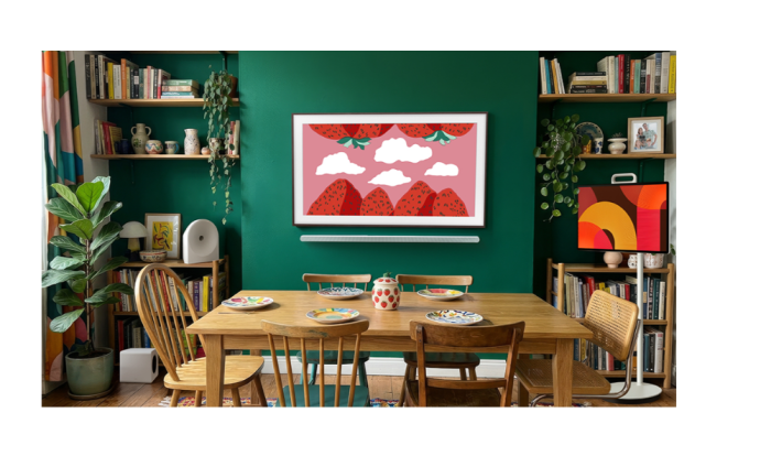 Televizor Samsung The Frame Pro 55LS03HW, 55" / 140 cm, Neo QLED 4K, Smart TV, Vision AI, Glare Free, 144 Hz VRR [5]