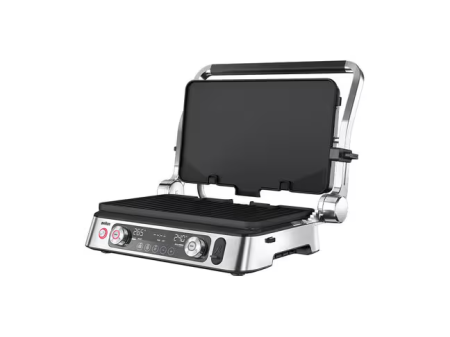 Grătar electric Braun MultiGrill 9 Pro CG9160, 2200 W, inox/negru [2]