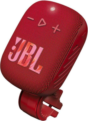TV, Audio-Video si Foto - Boxă Portabilă JBL Wind 3S, 5W, Bluetooth 5.0, IP67, Suport Ghidon Bicicletă/Motocicletă, Roșu