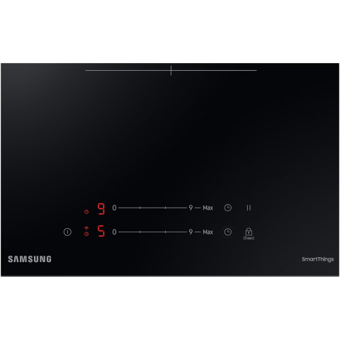 Plită cu inducție încorporabilă 30 cm – 2 zone, Wi-Fi, Touch Control, negru [1]