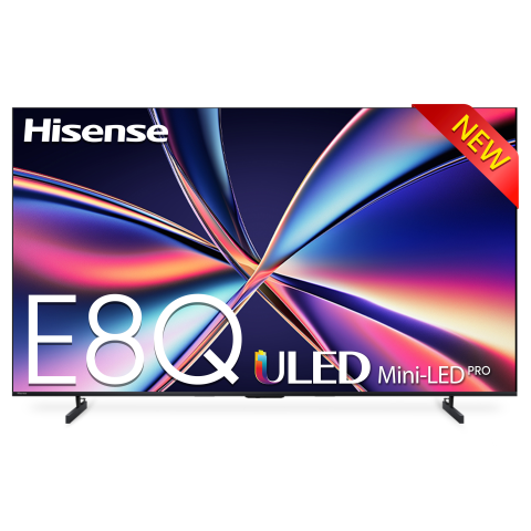 TV - Televizor Hisense 55E8Q, 55 inch, QLED, 4K UHD, Smart TV VIDAA, Dolby Vision, Dolby Atmos, HDR10+