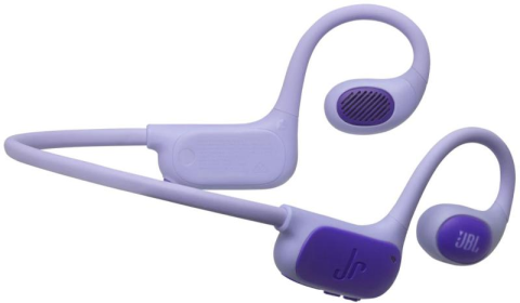 Căști - Căști wireless open-ear pentru copii, Bluetooth 5.3, JBL Safe Sound 85 dB, autonomie 10 ore, mov