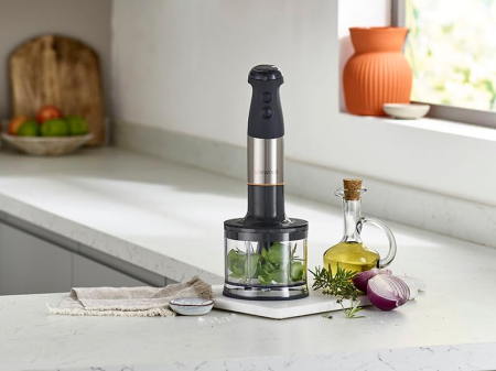 Blender vertical Kenwood Triblade XL+ HBM60.307GY, 1000W, set complet accesorii [1]