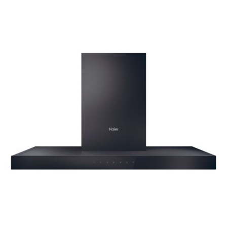 Haier HATS9CBS4BWIFI – Hotă telescopică, 90 cm, sticlă neagră, Wi-Fi compatibilă [1]