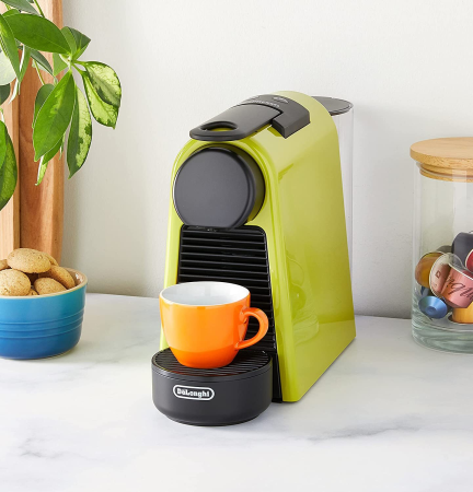 Espressor capsule De’Longhi Nespresso Essenza Mini EN85.L, verde lime [1]