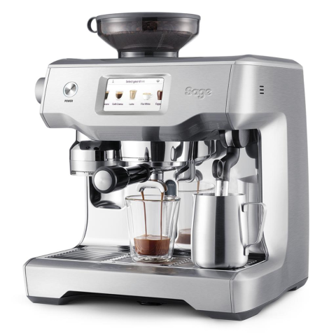 Espressor automat SES990 BTR, Oracle Touch, dual boiler, touchscreen, râșniță integrată, spumare automată lapte [1]