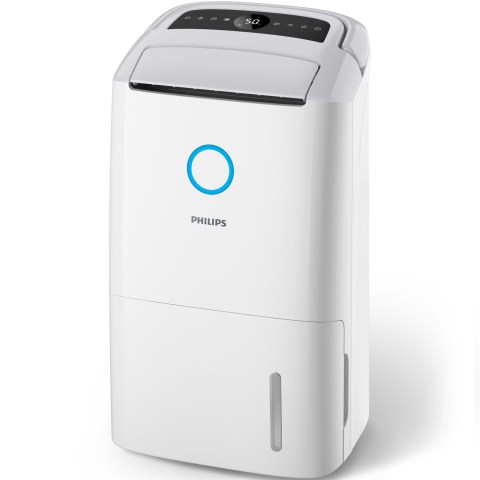 Sanitare - Dezumidificator și purificator aer Philips DE5305/11 Seria 5000 – 26.5 L/24h, HEPA NanoProtect, rezervor 4 L