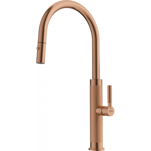 Baterii Bucătărie - Baterie Mythos Master Piece J Pull Out Spray Copper