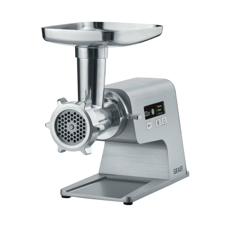 Electrocasnice mici - Mașină de tocat carne Graef FW500, 2500W, 2.5 kg/min, 3 site inox, accesorii complete
