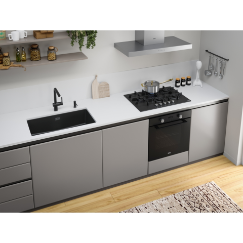 Plita Gaz FHMA 755 4G DCL BK C Nero [2]