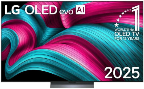TV, Audio-Video si Foto - Televizor LG OLED65C57LA, 65 inch, 4K Ultra HD, Smart TV webOS, Dolby Vision, Dolby Atmos, HDMI 2.1, VRR, WiFi, negru