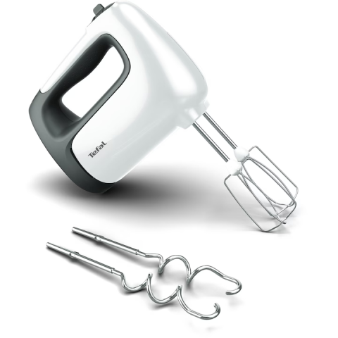 Mixer de mana 500W, 5 viteze, functie Turbo, teluri si carlige inox, picior pasator [1]
