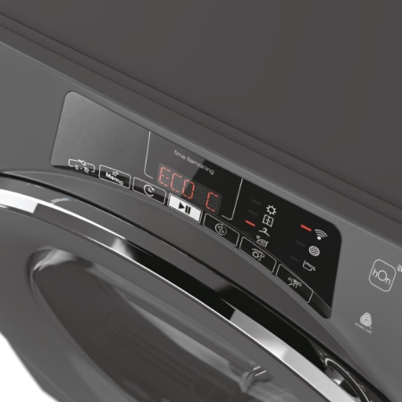 Uscator de rufe CANDY ROE H9A2TCERX-S, Pompa de caldura, Wi-Fi, 9 kg, 14 programe, Clasa A++, antracit [2]