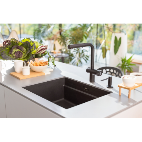Chiuveta Fragranite KNG PRO 110-52 Matte Black [2]
