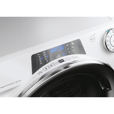 Masina de spalat rufe Candy Rapido Pro RP 4116BWMBC/1-S, 11 kg, 1400 RPM, Clasa A, Motor Inverter, Steam Hygiene+, WiFi/ hOn App, Easy Iron+, Alb [3]