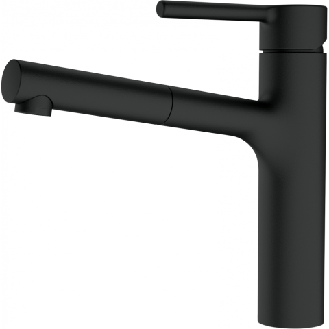 Baterii Bucătărie - Baterie Centro Extractibil Matte Black