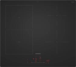 Aparate pentru gatit - Plită incorporabilă cu inducție Siemens iQ500 ED61AHSC1E, 60 cm, 4 zone, CombiZone, Home Connect, Negru Mat