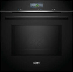Aparate pentru gatit - Cuptor incorporabil Siemens iQ700 HM736GAB1, 67 L, Microunde, TFT Touch, Home Connect, cookControl Pro, Negru/Inox