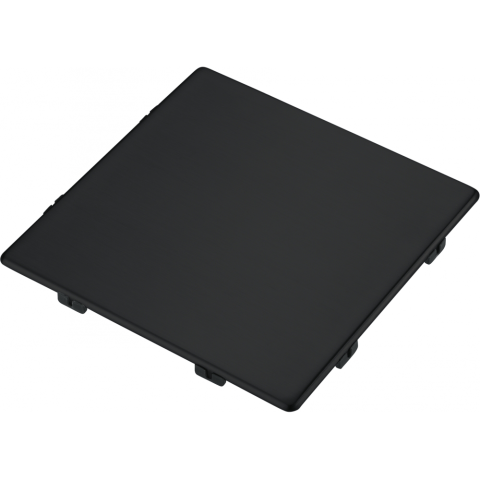 Accesorii cuve/ chiuvete - Capac ventil rectangulat matte black