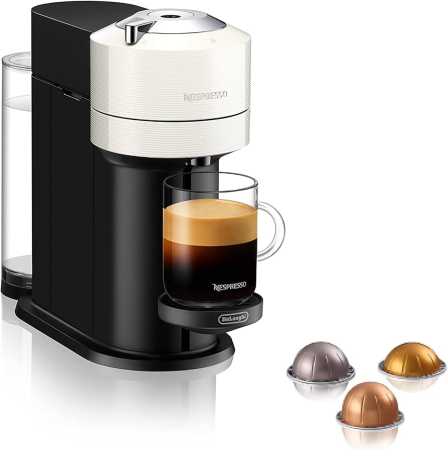Espressor cu capsule - Espressor capsule De’Longhi Nespresso Vertuo Plus ENV120.W, alb