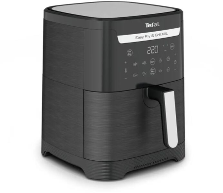 Cuptoare multifuncționale cu aburi - Friteuză cu aer cald & grătar Tefal Easy Fry & Grill XXL EY801815