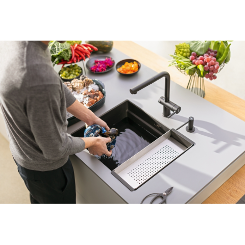 Chiuveta Fragranite KNG PRO 110-52 Matte Black [1]