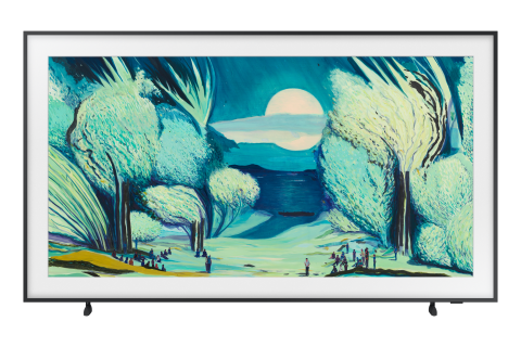 Televizor QLED 4K 55" – Art Mode, Quantum HDR, Smart TV, design tip ramă tablou [1]