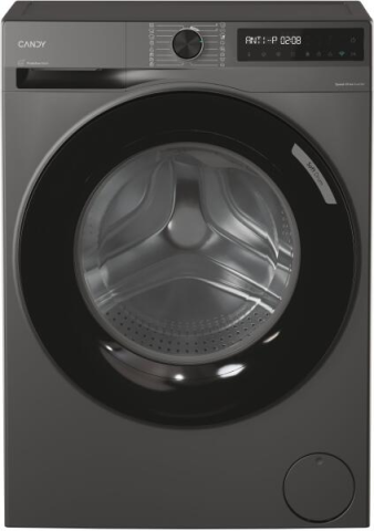 Mașini de spălat rufe si Uscatoare - Mașină de spălat rufe Slim 7 kg – 1400 rpm, motor Inverter, WiFi, Steam, 16 programe, antracit