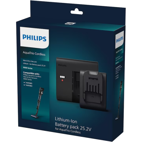 Accesorii electrocasnice - Baterie litiu-ion Philips XV1797/01, 25.2V, compatibila AquaTrio 7000/8000/9000, incarcator inclus
