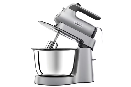 Mixer cu bol Kenwood Chefette HMP54.000SI, 650 W, bol inox 3,5 L, 5 viteze + funcţie puls [1]