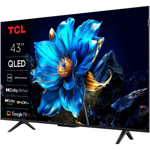 TV - Televizor 108 cm QLED – 4K UHD Smart Google TV, HDR10+/Dolby Vision