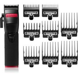 Ingrijire personala - Mașină de tuns profesională Babyliss Pro Boost+ FX8700RBPE, cordless, Black & Red