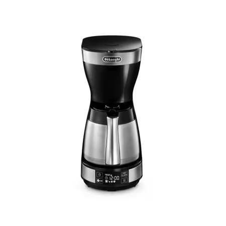 Cafetiere - Cafetieră cu filtru DeLonghi ICM16731, 1200 W, carafă termică 1.25 L, până la 10 ceşti