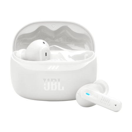 TV, Audio-Video si Foto - Căști true-wireless JBL Tune Beam 2 White (JBLTBEAM2WHT)