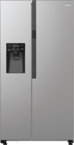 Aparate frigorifice - Frigider side by side Gorenje NRR9185ESXL, 566 L, NoFrost, inverter, dozator apă și gheață, inox