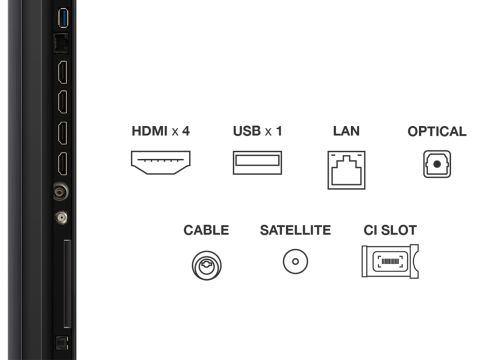Televizor 165 cm QLED – 4K UHD Smart Google TV, Dolby Vision, HDR10 [2]