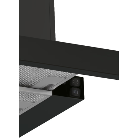 Hota incorporabila telescopica Candy CBT625/2B, Capacitate de absorbtie 332m3/h, 2 trepte de viteza, Iluminare LED, 2 filtre, Clasa B, 60 cm, Negru [3]