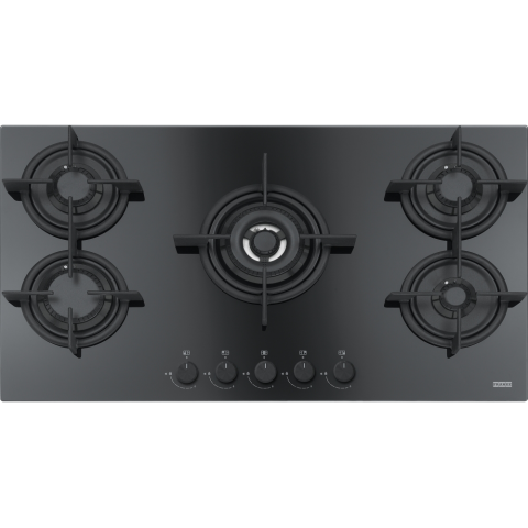 Aparate pentru gatit - Plita Gaz FHCR 905 4G TC HE BK C Nero