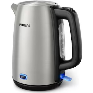 Fierbător electric Philips Viva Collection HD9353/90, 1.7 L, inoxidabil [1]