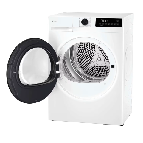 Uscător rufe 10 kg – pompă de căldură, Easy Iron Plus, programe rapide, alb [1]