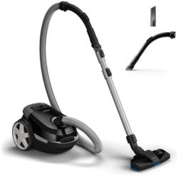 Aspiratoare - Aspirator cu sac Seria 3000, 900 W, sac 3 L, filtru Allergy H13, AirflowMax, TriActive, negru