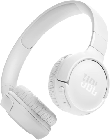 Căști Wireless JBL Tune 525BT, Bluetooth 5.3, JBL Pure Bass Sound, 57 Ore Autonomie, Multipoint, Alb [1]