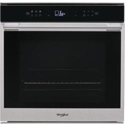 Aparate pentru gatit - Cuptor incorporabil Whirlpool W7 OM4 4S1 P, 60 cm, 73 L, piroliza, 6th Sense, multifunctie, inox